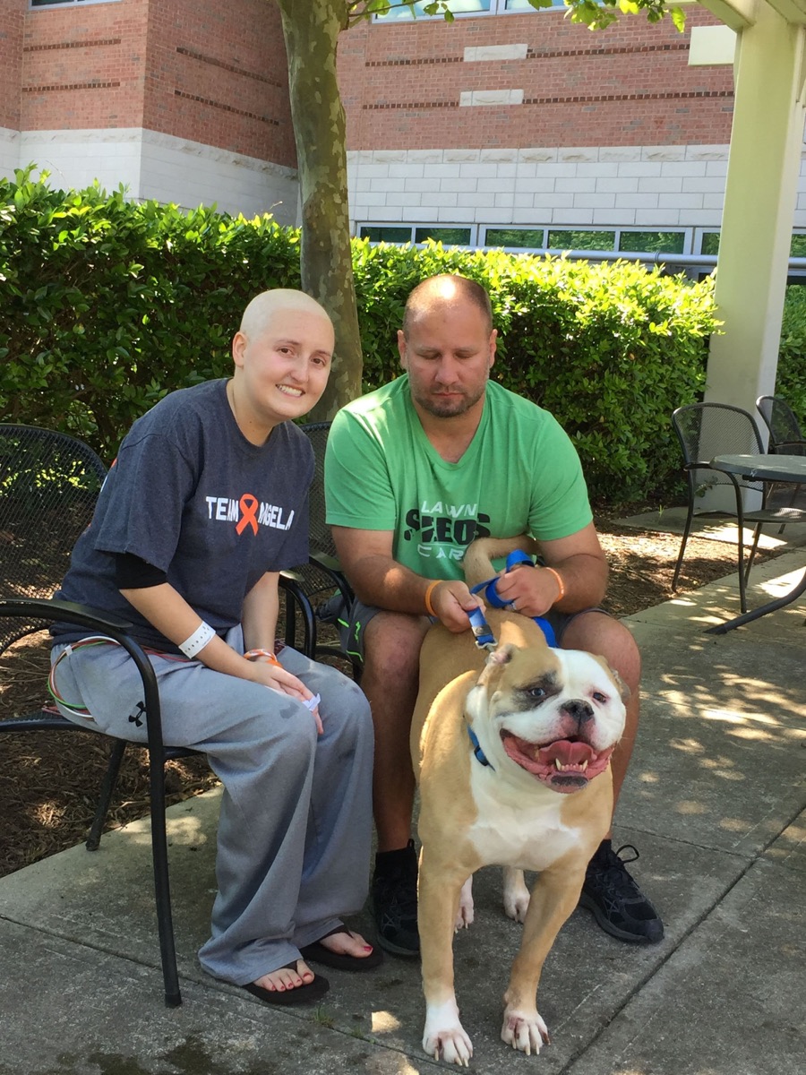 Angela with her family — a memory shared by AES Cancer Foundation